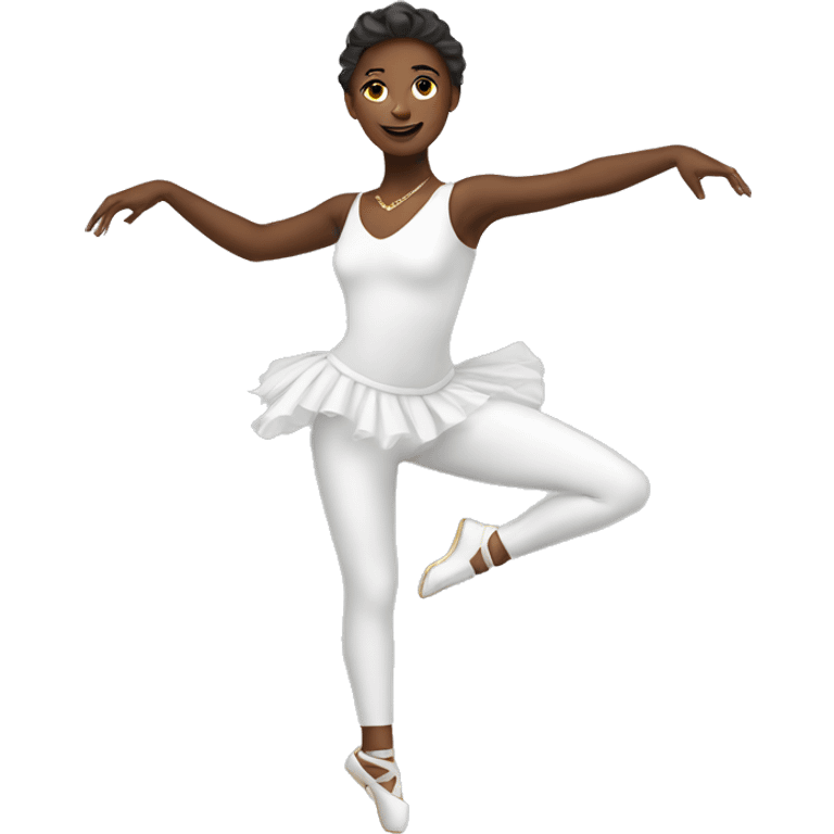 white dancer emoji