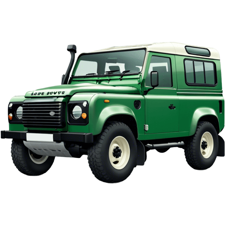 Land Rover Defender - Land Rover (Model Year: 2022) (Iconic colour: Green) emoji