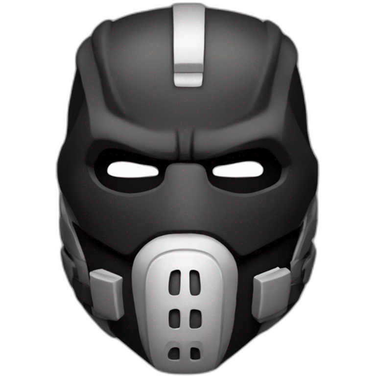 Bane with mask emoji