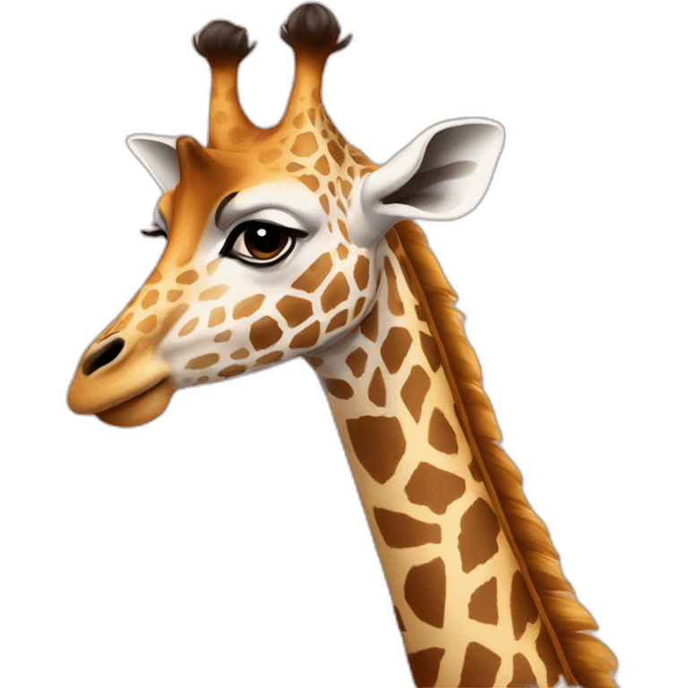 girafe glamour emoji