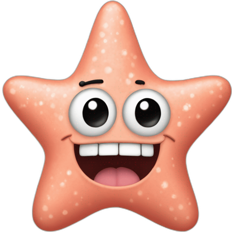 Patrick star emoji