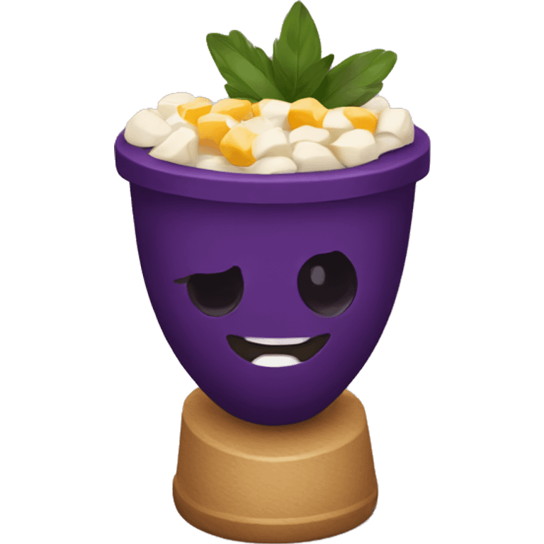 Acai bowl emoji