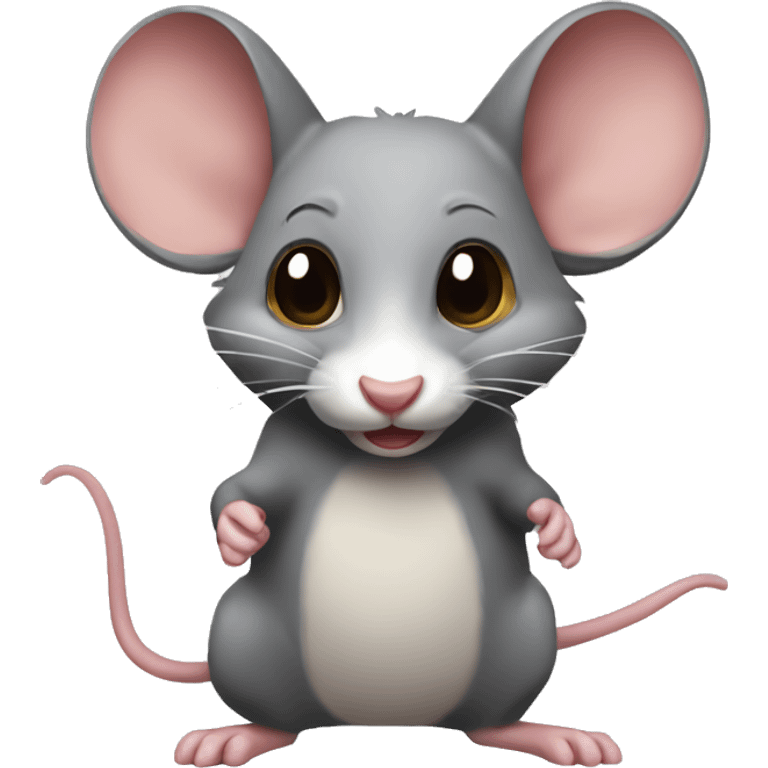 Ratón conbolas emoji