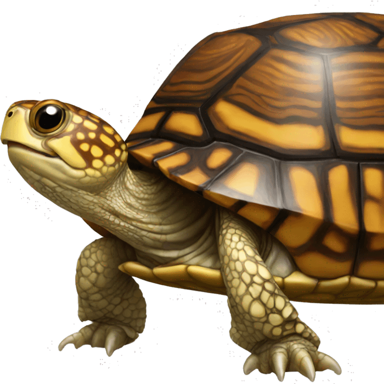 Ornate Box turtle emoji