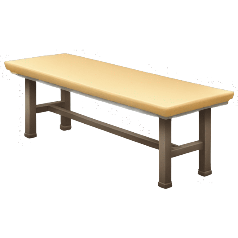 Plastic long table  emoji