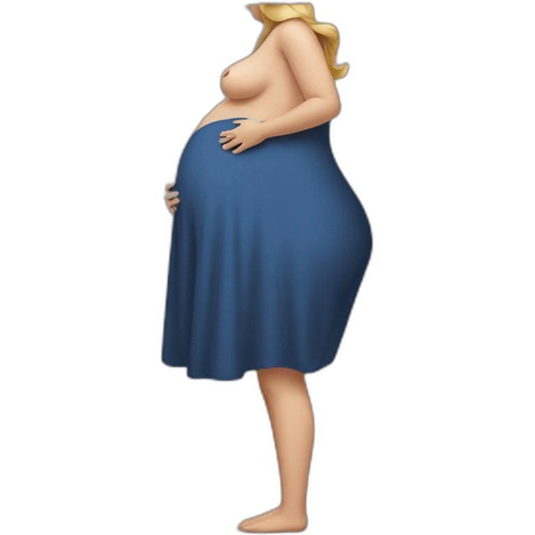 pregnant belly emoji