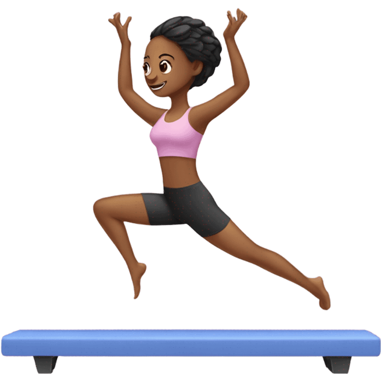 Pilates girl emoji