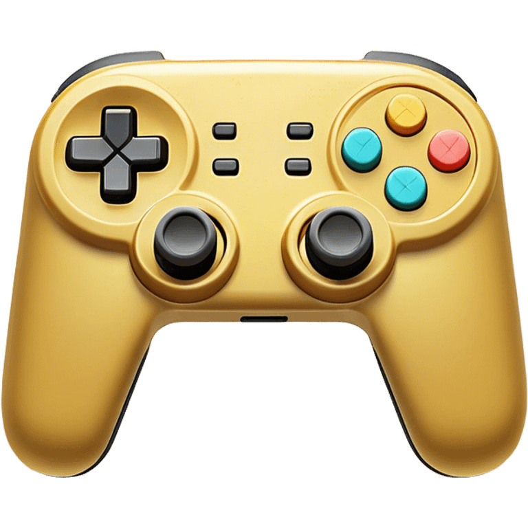 Clash of Clans aesthetic: Cinematic Playful Joy-Con Controllers Portrait Emoji, rendered in a 3D vector-style similar to standard emojis with minimal shading and bold, simplified shapes. A compact, distinct form with signature details, softly glowing with a nostalgic gaming charm. Simplified yet unmistakably iconic, highly detailed and consistent, glowing with a soft radiance and high shine. Stylized with a touch of retro gaming magic and a soft glowing outline, capturing the essence of a beloved gaming relic with a friendly, playful manner! emoji