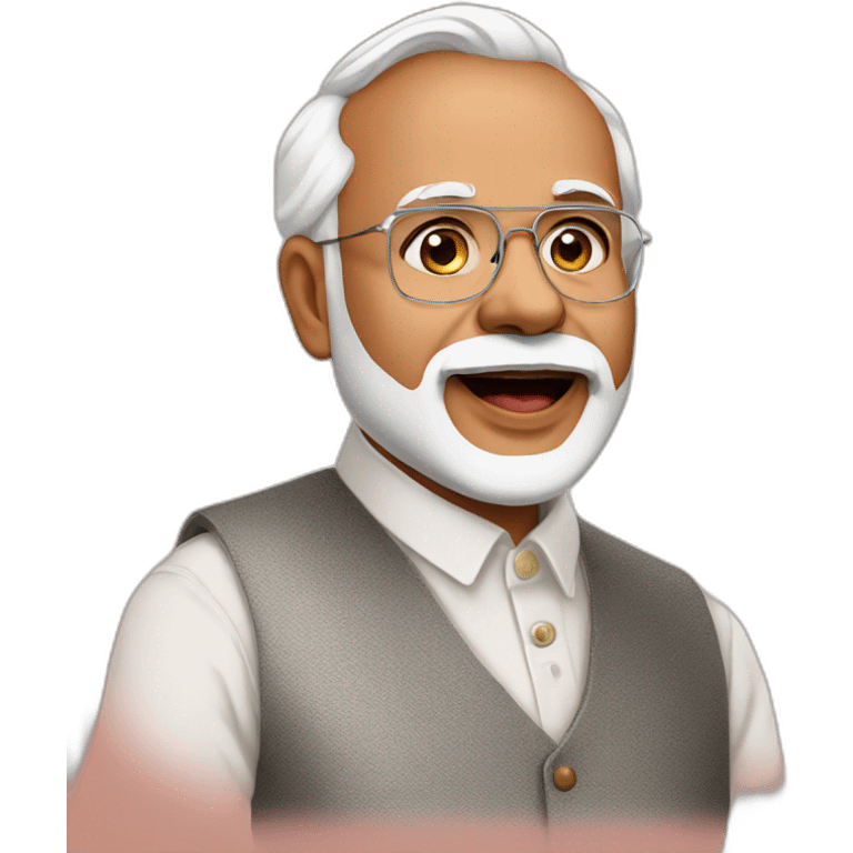 Modi the singer emoji