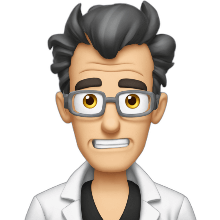 dr doofenshmirtz from phineas and ferb emoji