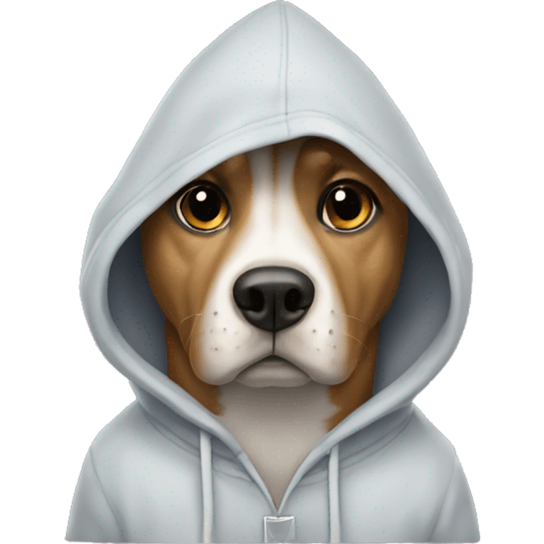 dog with a hoodie emoji