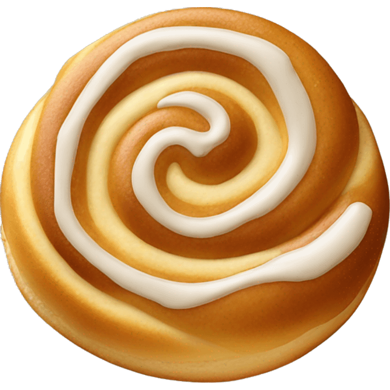 Honey bun swirl emoji