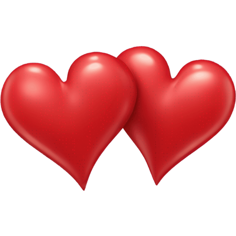 Red heart couple in love emoji