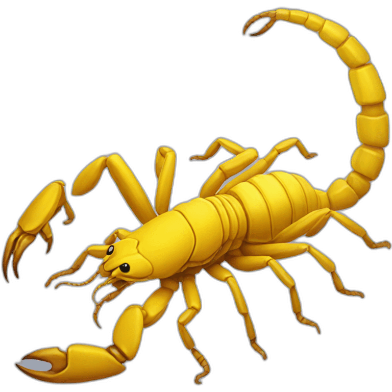 yellow scorpion  emoji