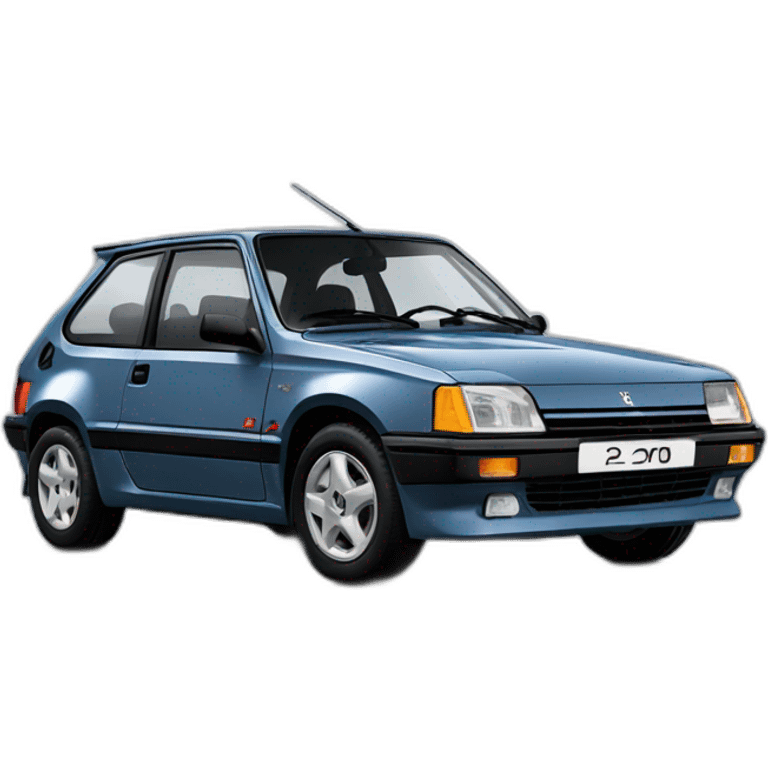 205 turbo peugeot emoji