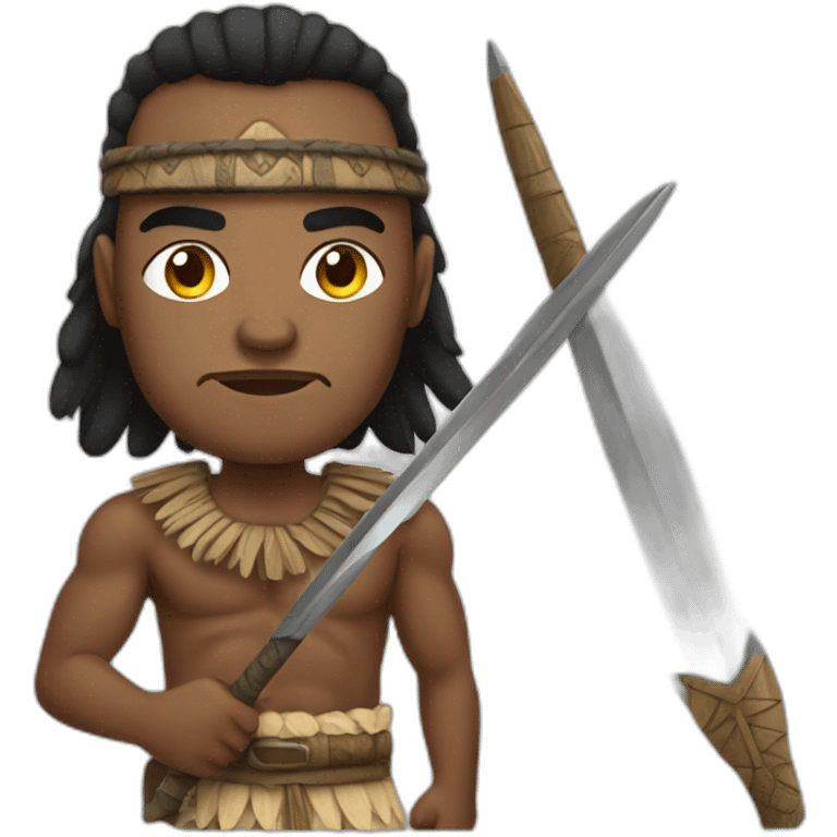 Fijian Warrior emoji