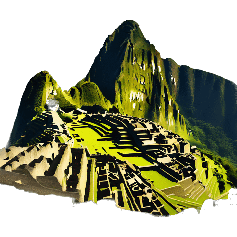 machu picchu emoji