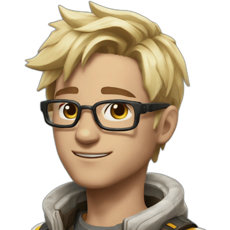 apex legends men blond brille lichtes haar emoji