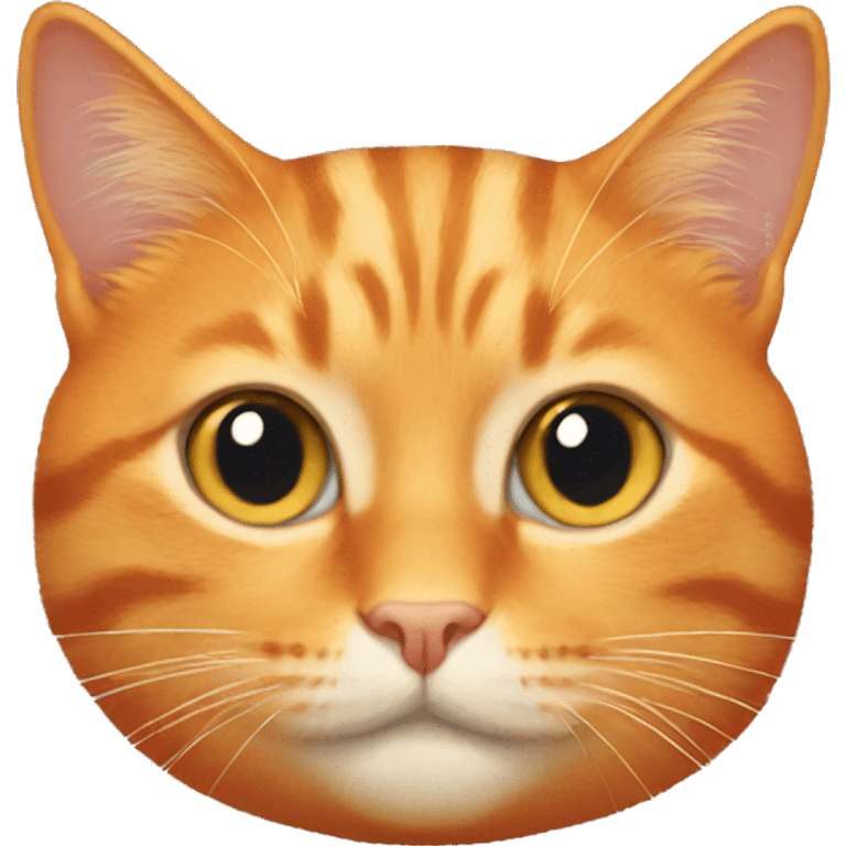 Orange cat emoji