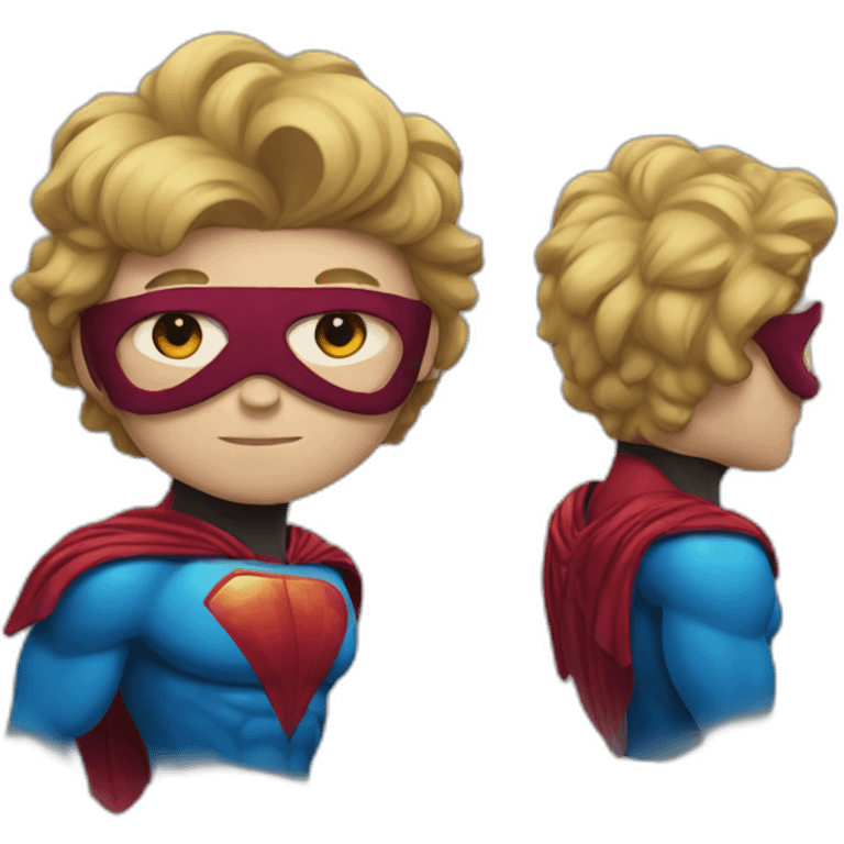 superhero emoji