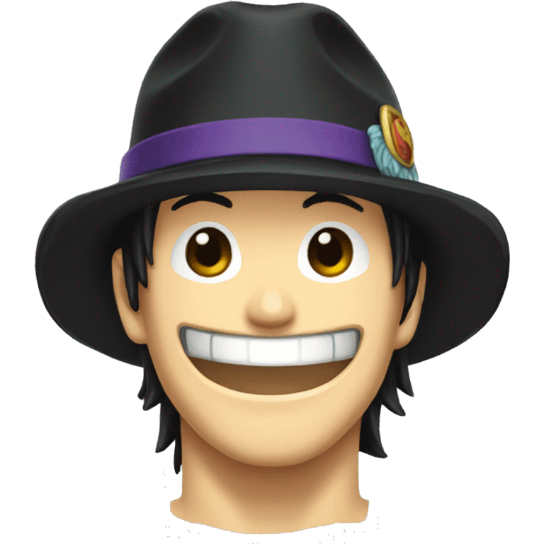 chapeau de ace one piece emoji