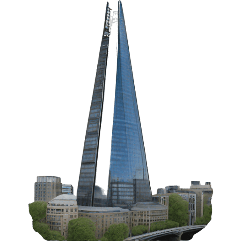 The Shard London emoji