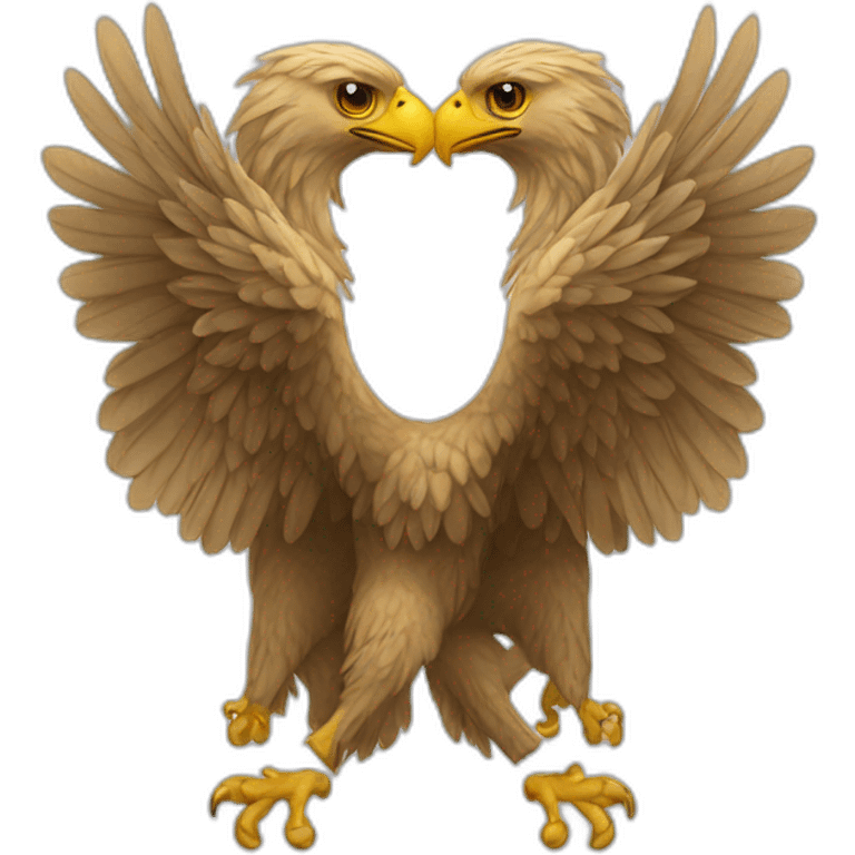 two-headed eagle emoji