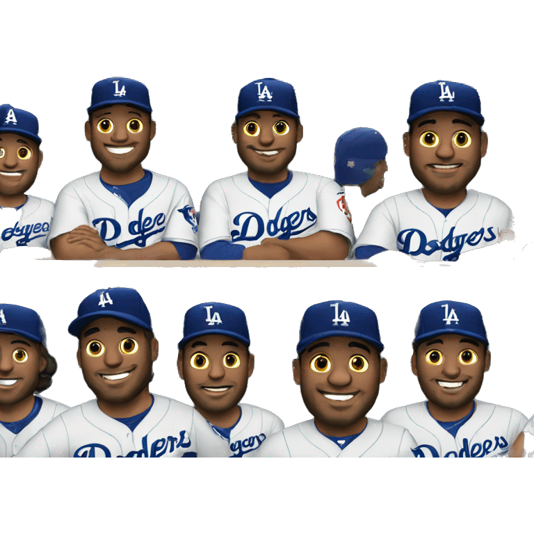 Los Angeles dodgers emoji