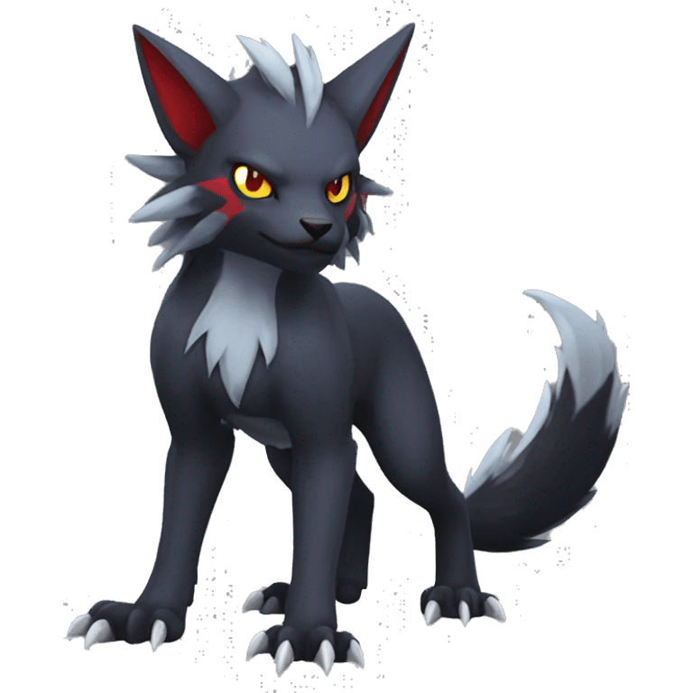 Nargacuga-Litten-Zoroark full body emoji