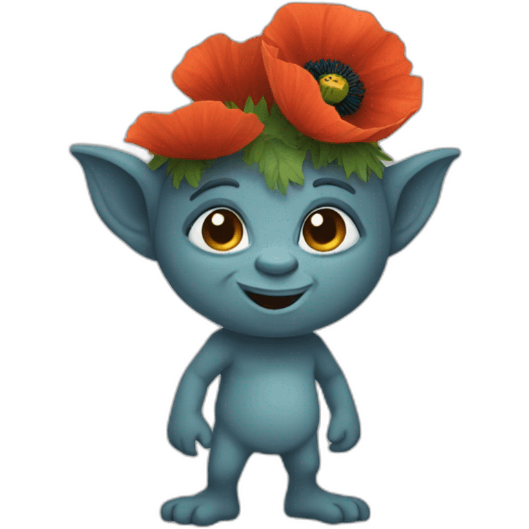 poppy the troll emoji