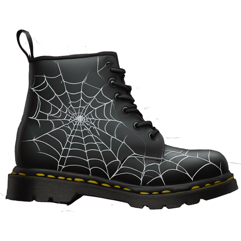 doc martens spiderweb emoji