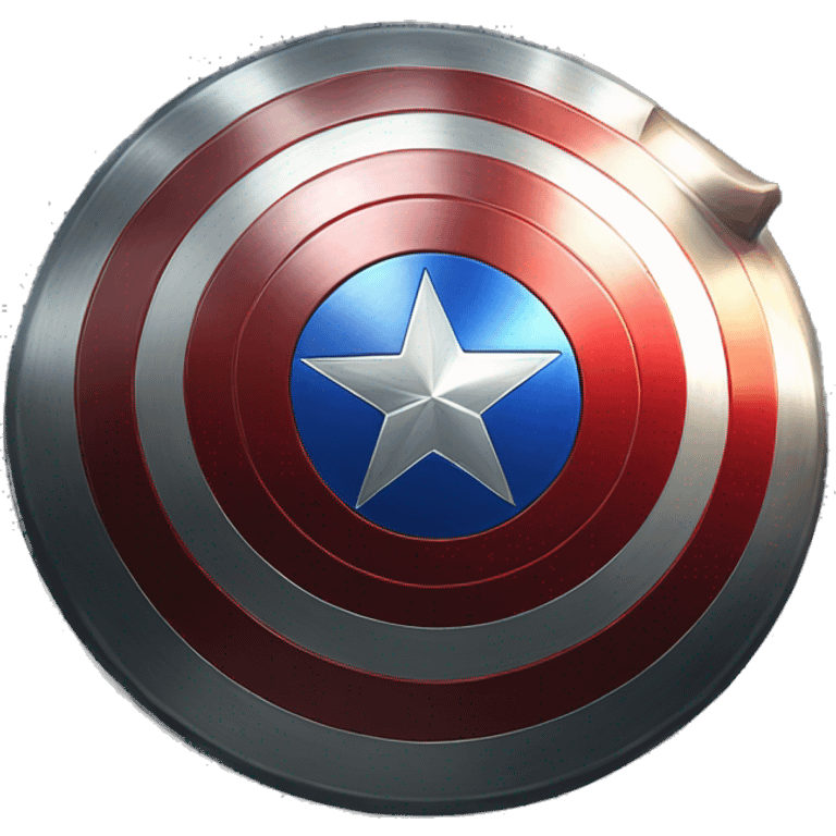 Captain America shield  emoji