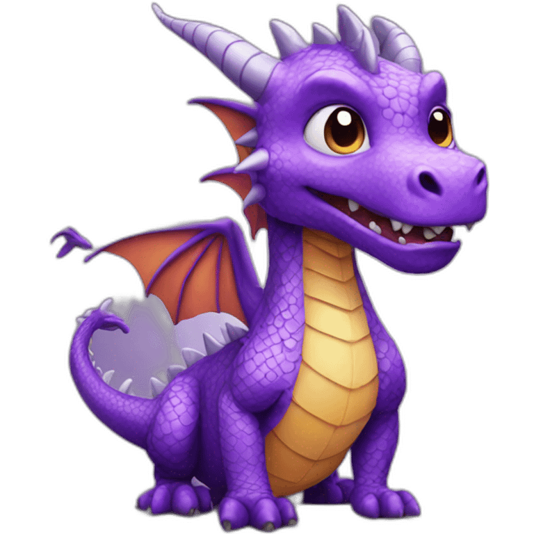 purple dragon emoji