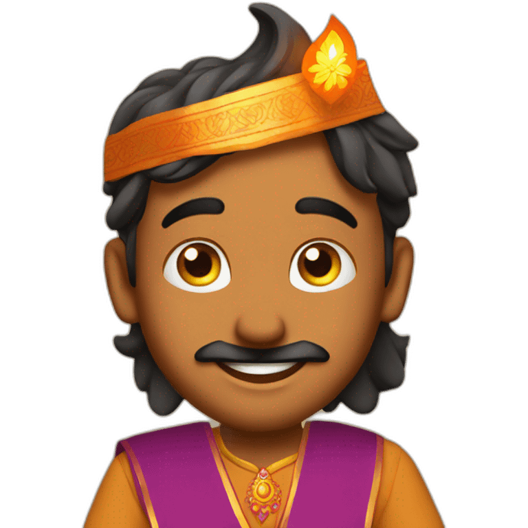 Happy diwali guy's emoji