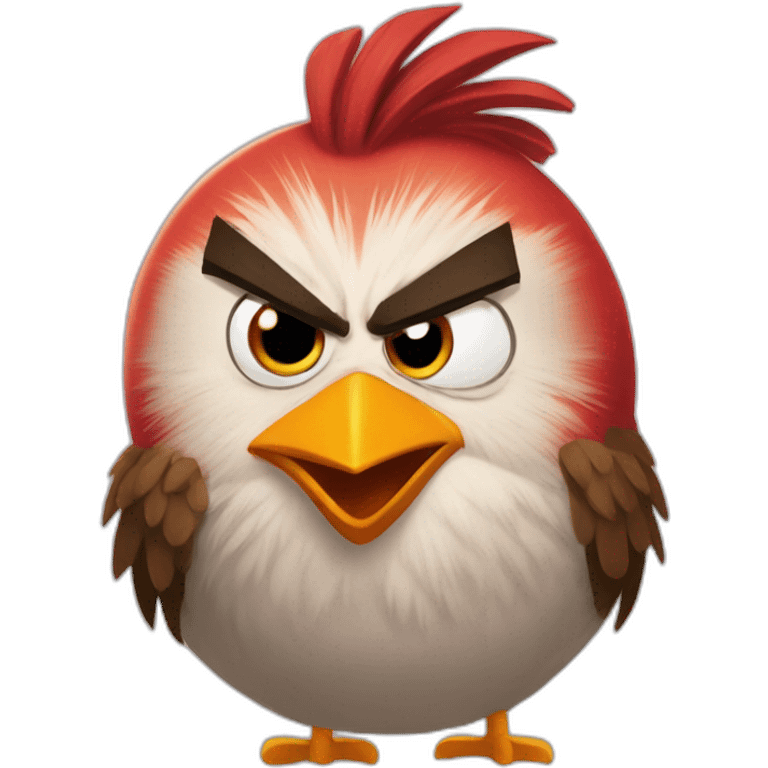 angry birds sparrow emoji