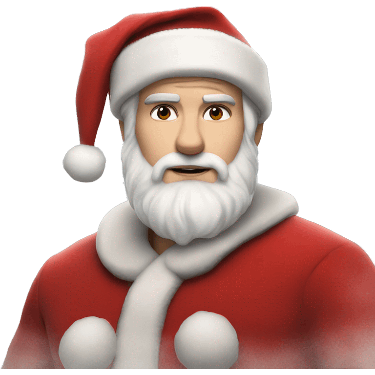 Henry Cavill as Santa Claus  emoji