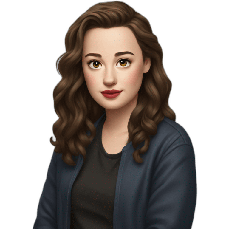 Katherine Langford emoji