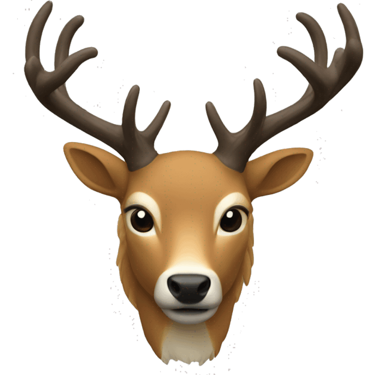 cerf corps entier emoji