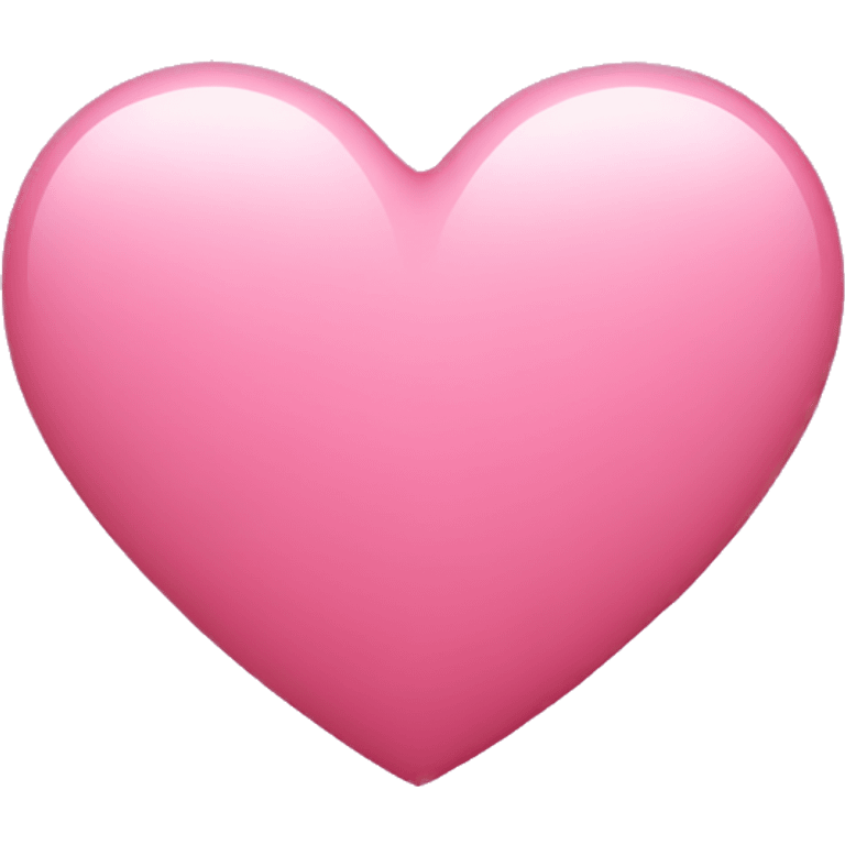 Pink heart emoji