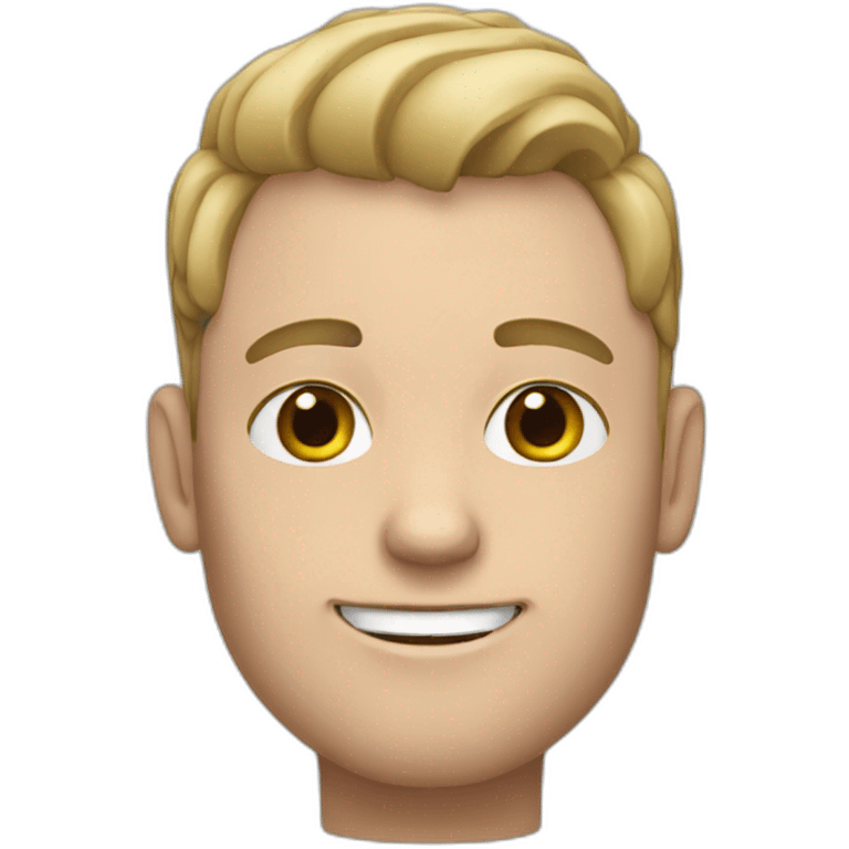 Gay white man emoji