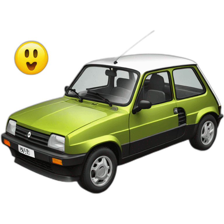 Renault r5 emoji