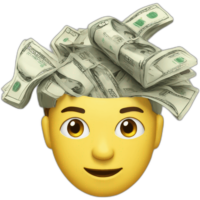 A lot of money emoji