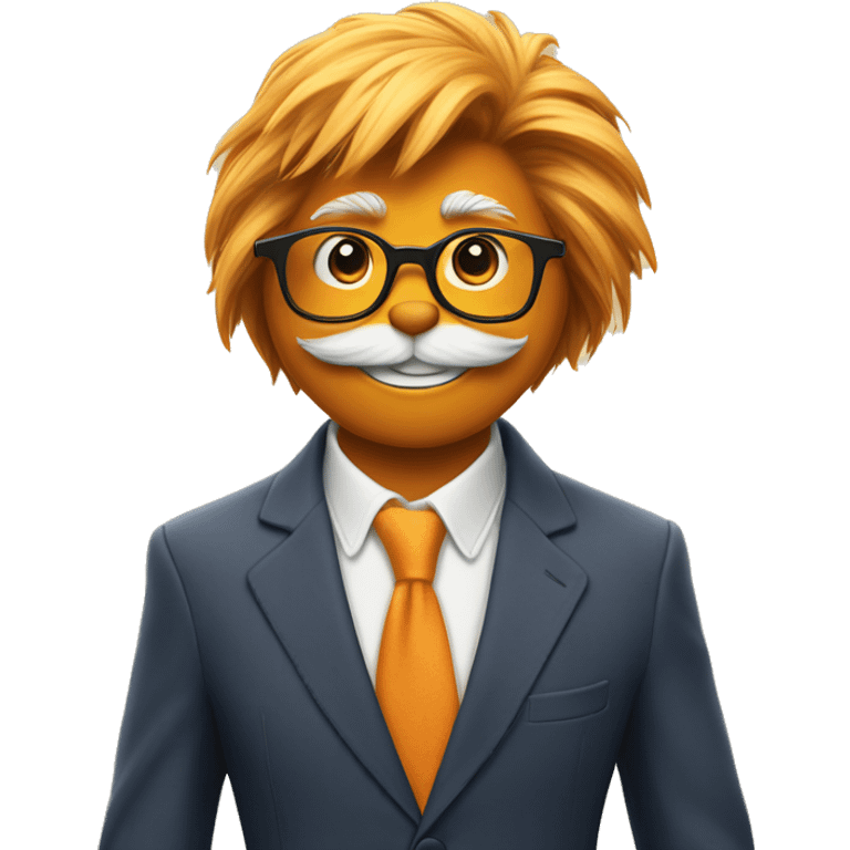 Preppy Lorax emoji