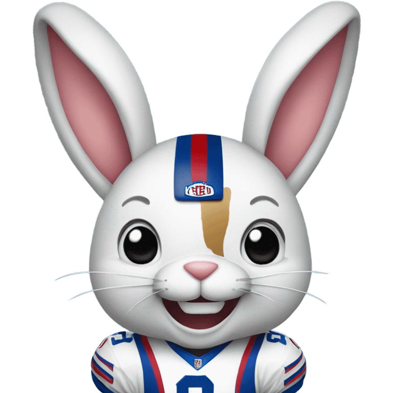 Kansas City football bunny emoji