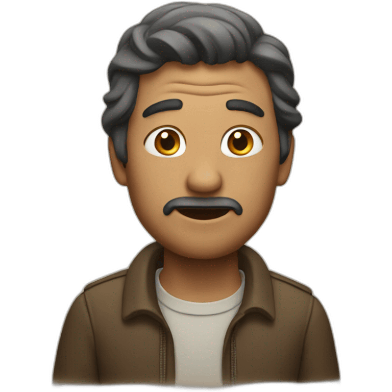 man telling a story emoji