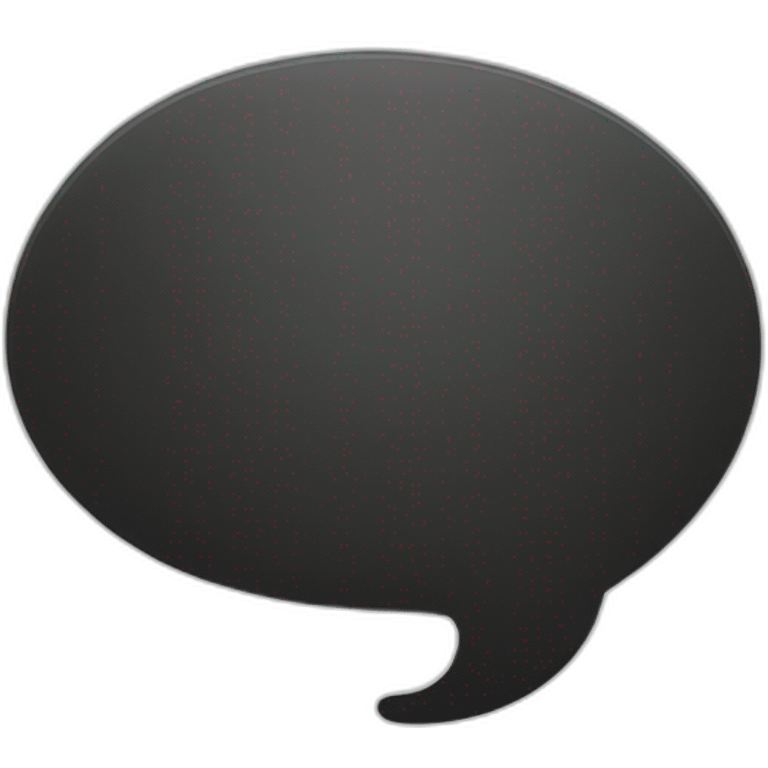 speech bubble emoji