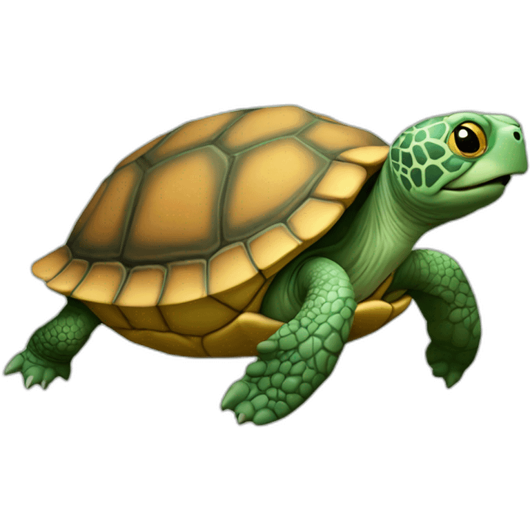 tortue sur tortue emoji