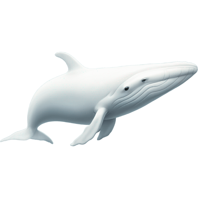 white whale , underside emoji