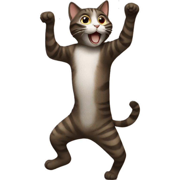 cat dancing emoji