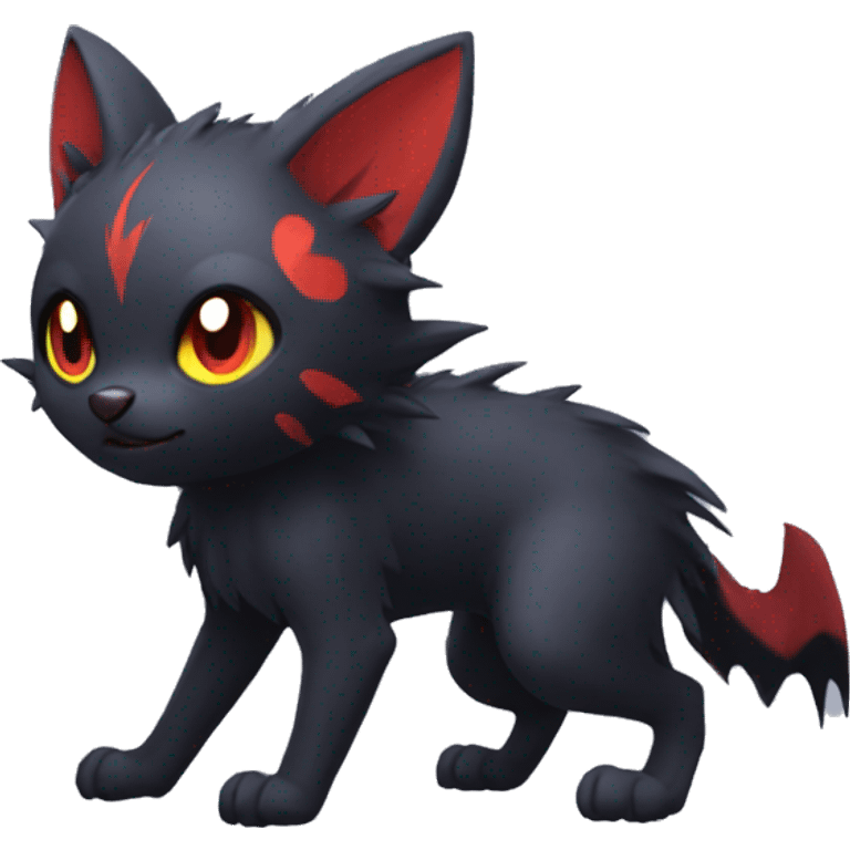 Bat-Litten-Zorua full body emoji